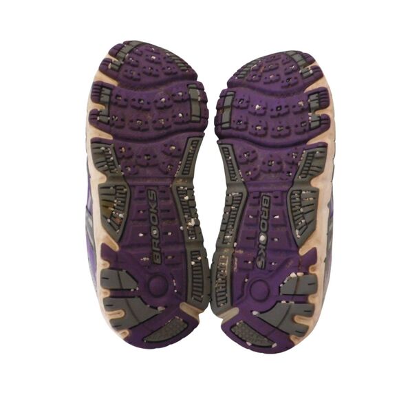 Brooks Addiction 11 Womens Running Shoes Purple Silver MOGO dna Size 9 B - Picture 8 of 8